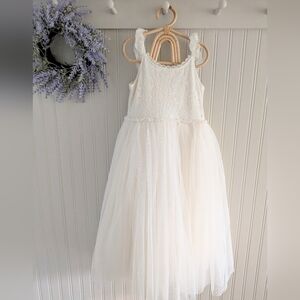 Noralee Camilla Dress, Size 6, Ivory